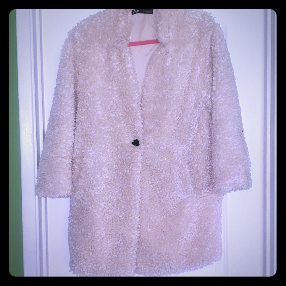 Zara teddy bear coat